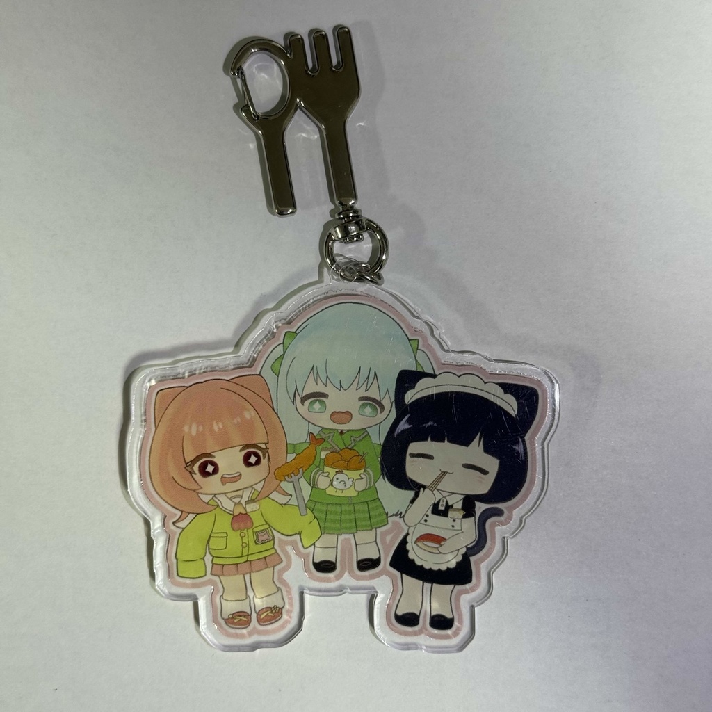 ぷぷりえこうぶつアクキー