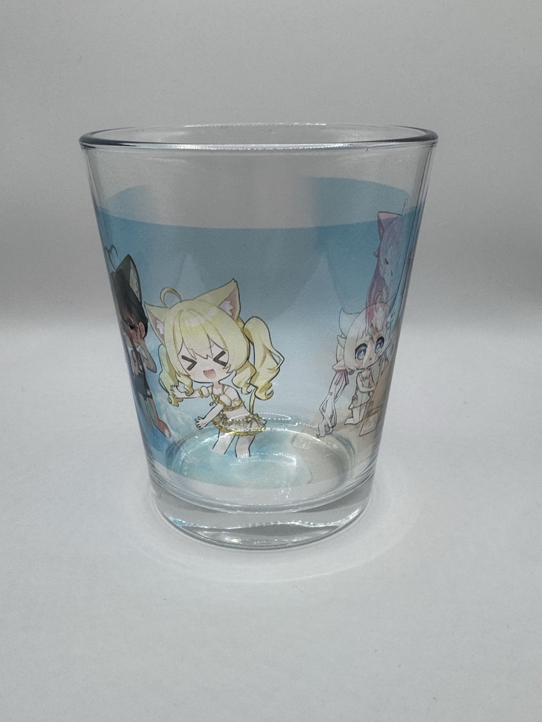 うみにおでかけクリアグラス