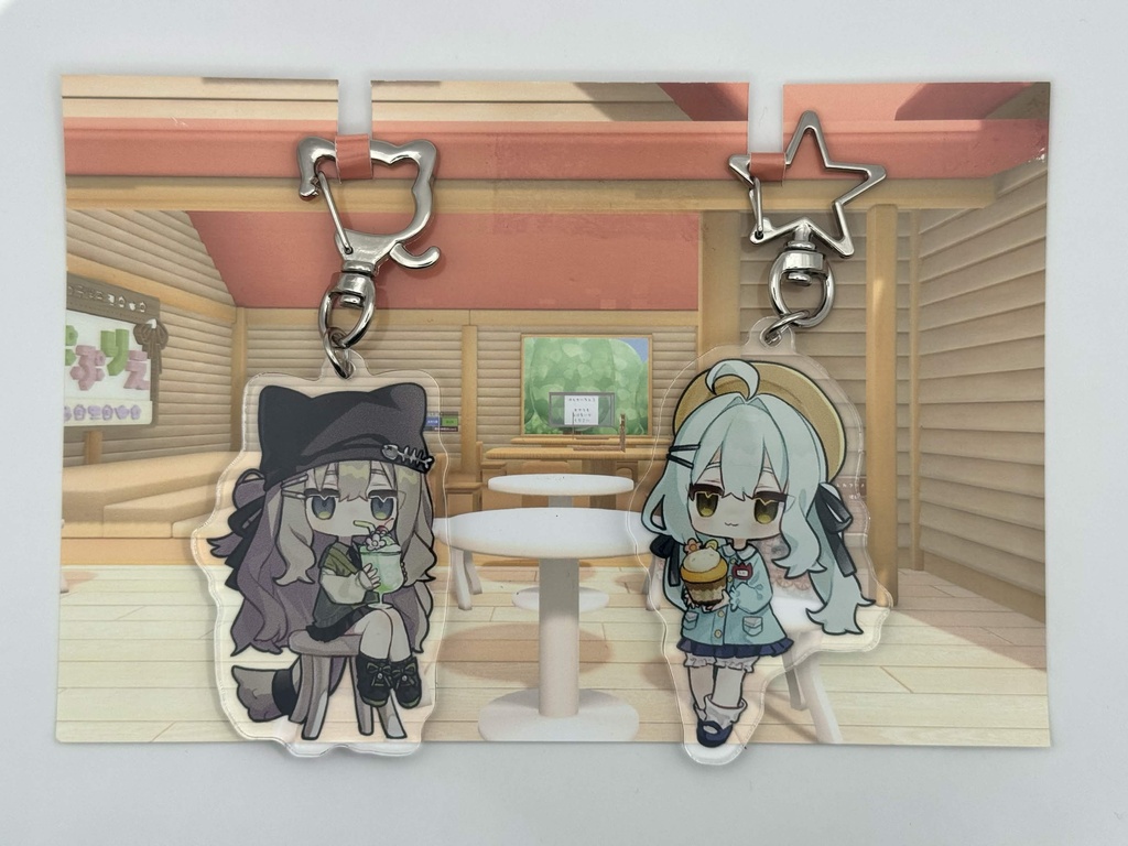店員さん×改変元アバター ペアアクキー