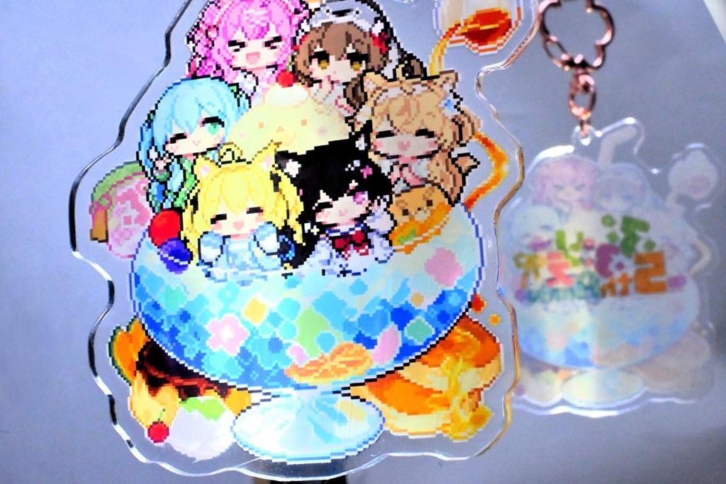 ぷぷりえ5周年記念アクリルキーホルダー