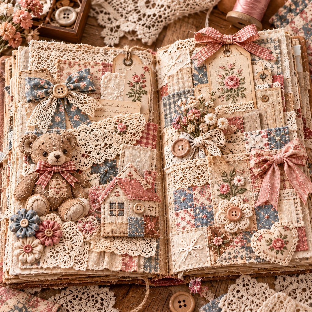 Patchwork Sewing Collection|Patchwork & Fabric Collage Kit
