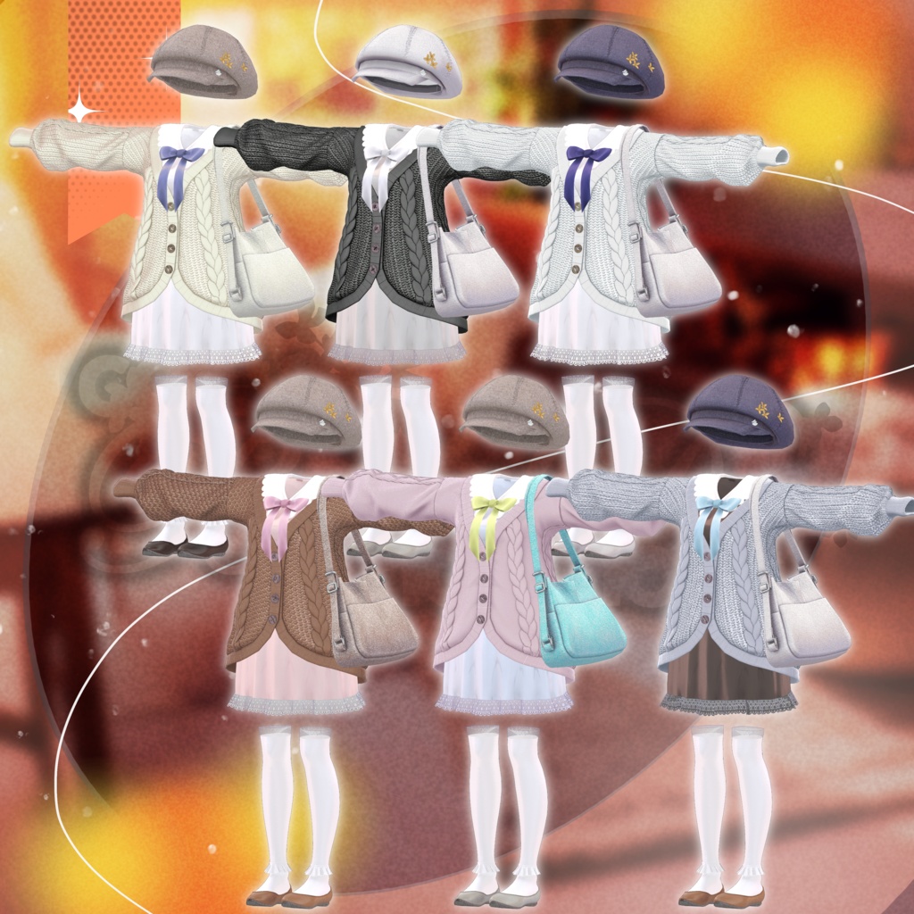 コジーブレイドハーモニー-Cozy_Braid_Harmony-【20アバター対応】