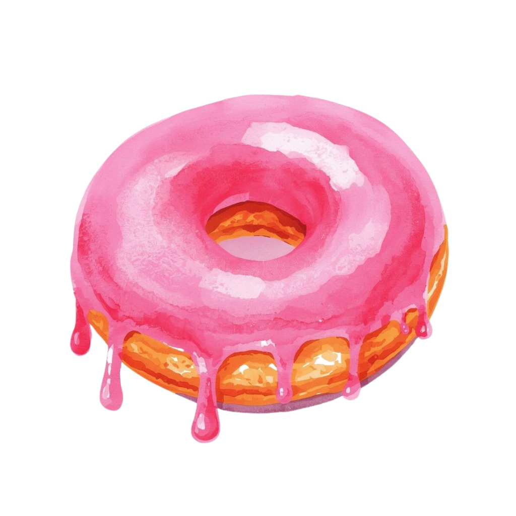 【商用利用OK】🍰 水彩スイーツ&カフェ クリップアート12点|ケーキ・マカロン・ティーポット PNG Watercolor Cafe Clipart Set