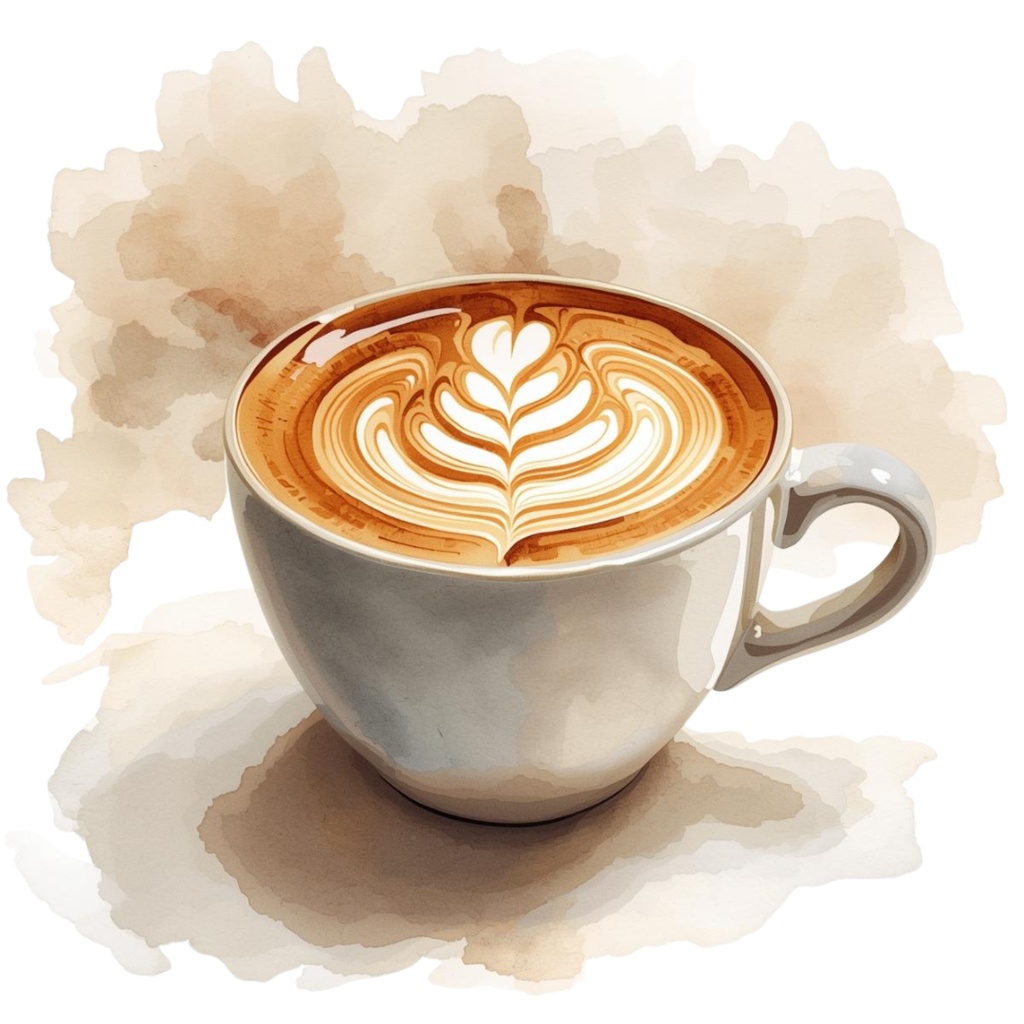 【商用利用OK】🍰 水彩スイーツ&カフェ クリップアート12点|ケーキ・マカロン・ティーポット PNG Watercolor Cafe Clipart Set