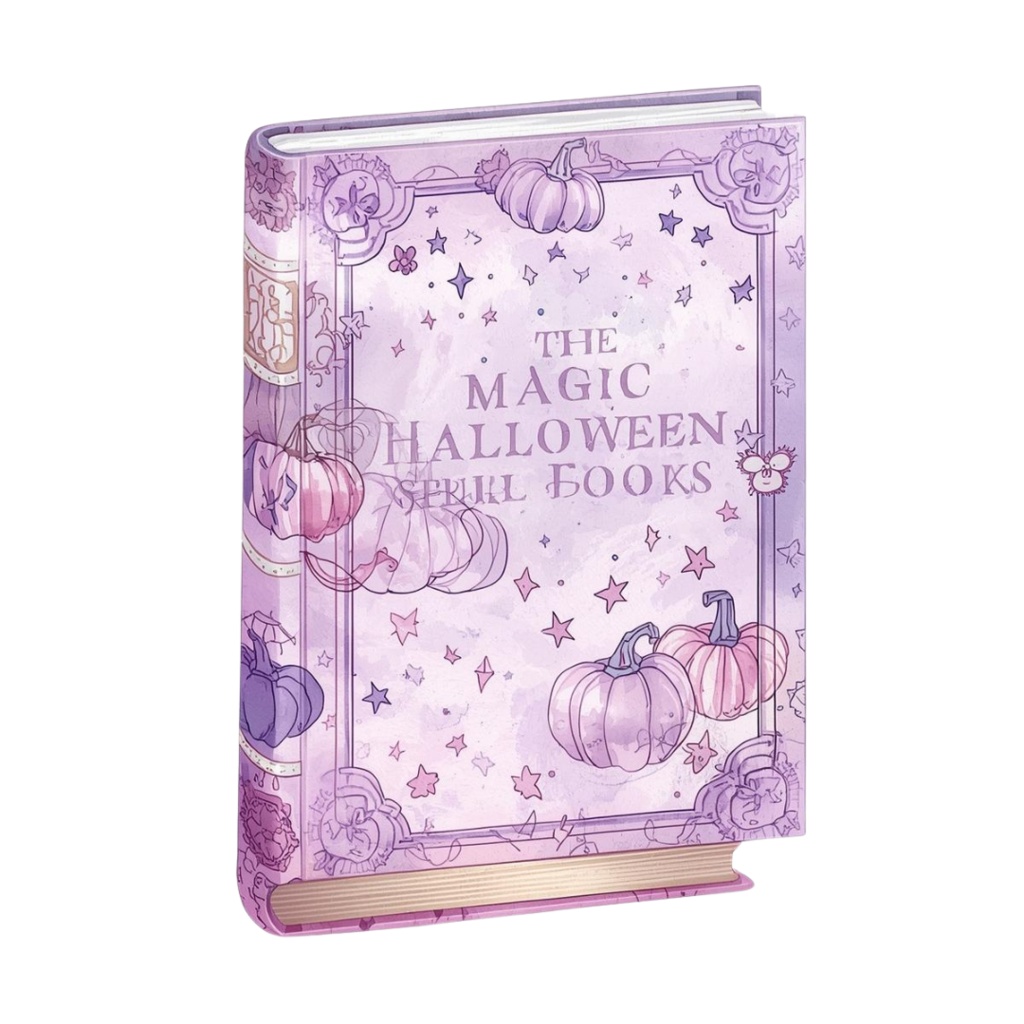 【商用利用OK】🎃 ゆめかわハロウィン 水彩クリップアート12点|可愛いおばけ・かぼちゃ PNG Kawaii Halloween Clipart Set