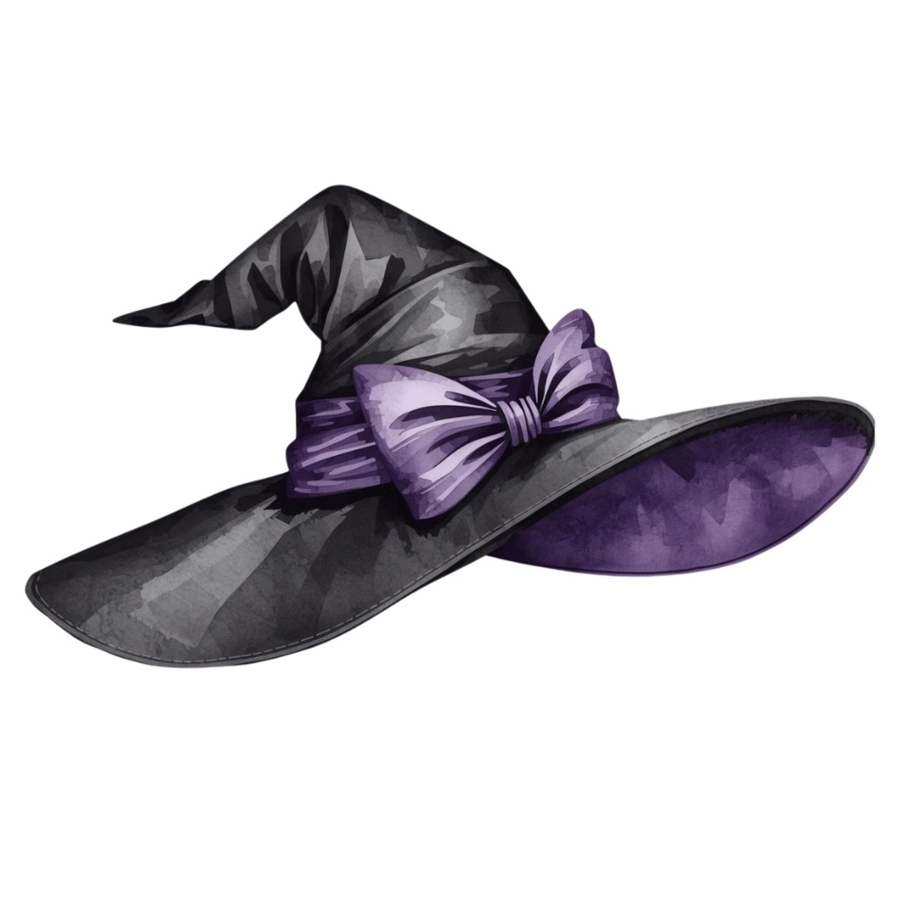 【商用利用OK】🎃 大人かわいいハロウィン 水彩クリップアート12点|パンプキン・キャンドル PNG Elegant Halloween Clipart Set