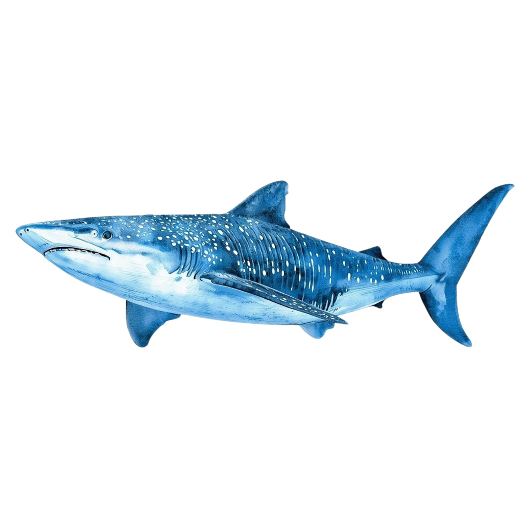 【商用利用OK】🦈 クールな水彩サメ クリップアート12点|シャーク PNG 高画質 Watercolor Shark Clipart Set
