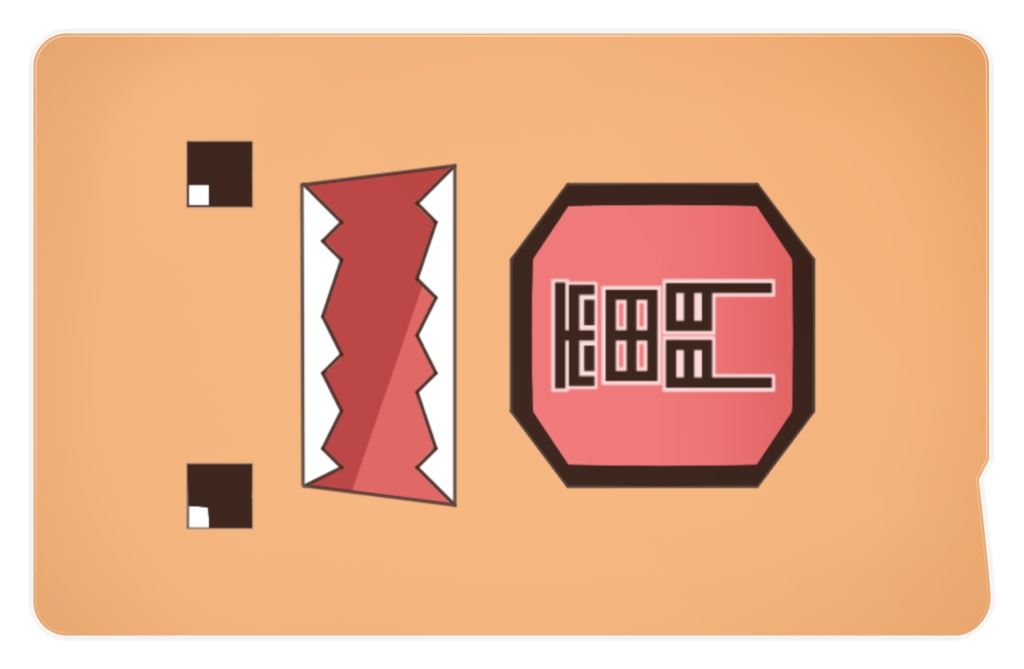 派閥ICステッカー【英語物語】