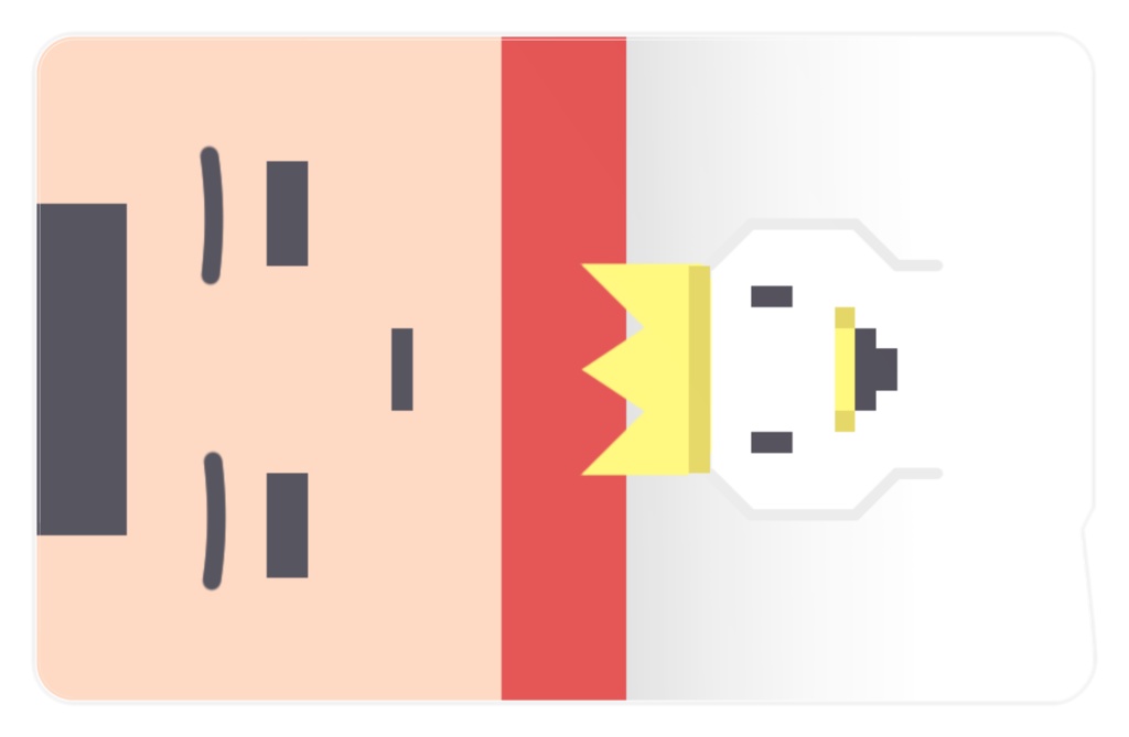 派閥ICステッカー【英語物語】