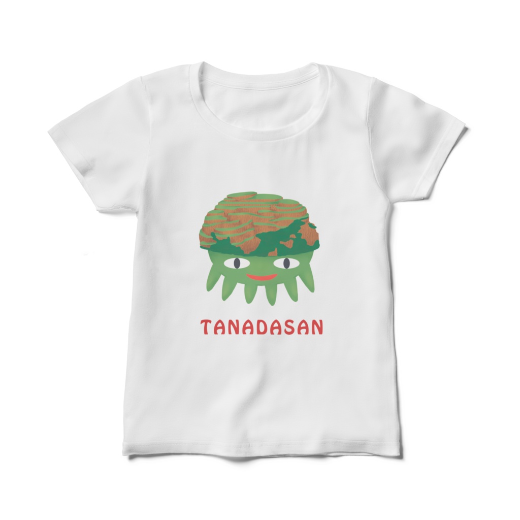 棚田さんTシャツ for Lady【英語物語】