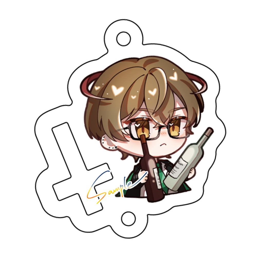 アクリルチャーム