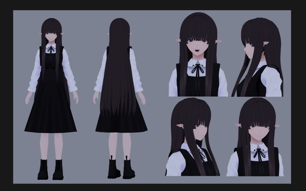 オリジナル3Dモデル「any_where」