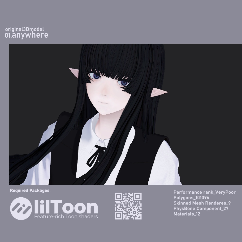 オリジナル3Dモデル「anywhere」