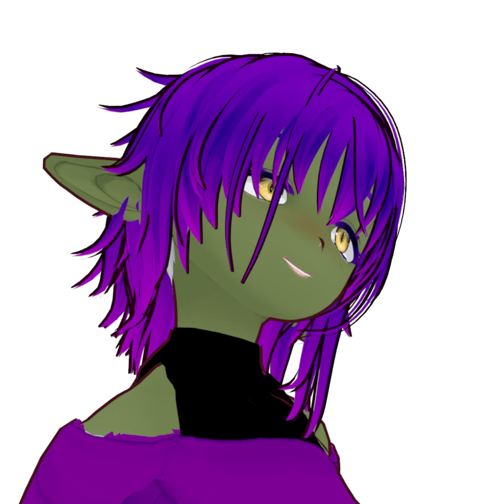 【VRoid】Ylva – Goblin VTuber Model (VRM)