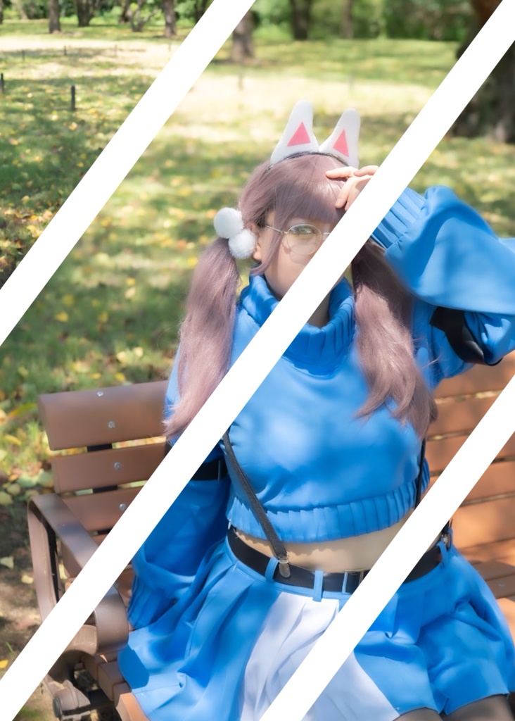 兎の耳が風に揺れる Vol.1