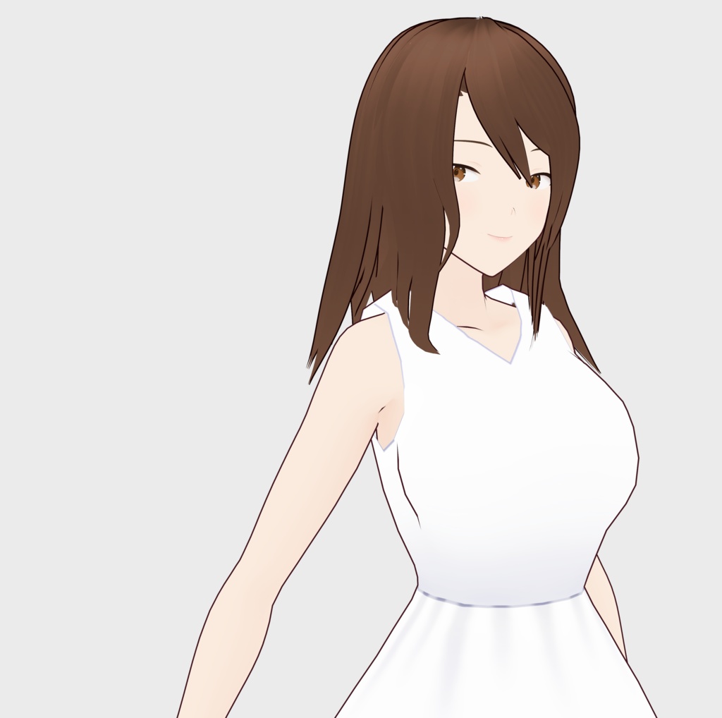 Female Adult Base Vroid Model (Stable.Vers)