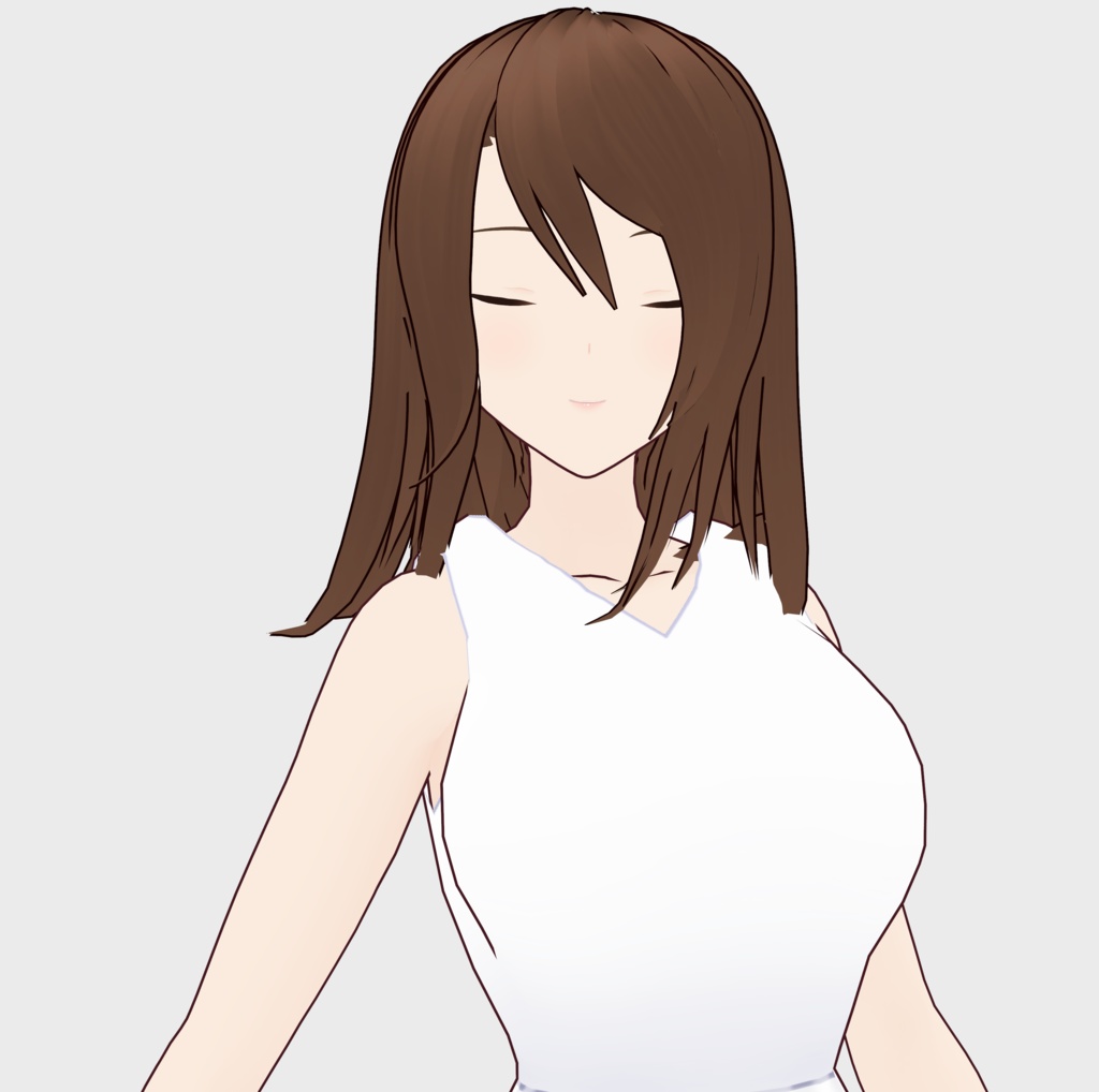 Female Adult Base Vroid Model (Stable.Vers)