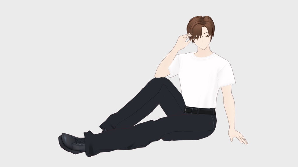 Male Adult Base Vroid Model (Stable.Vers)