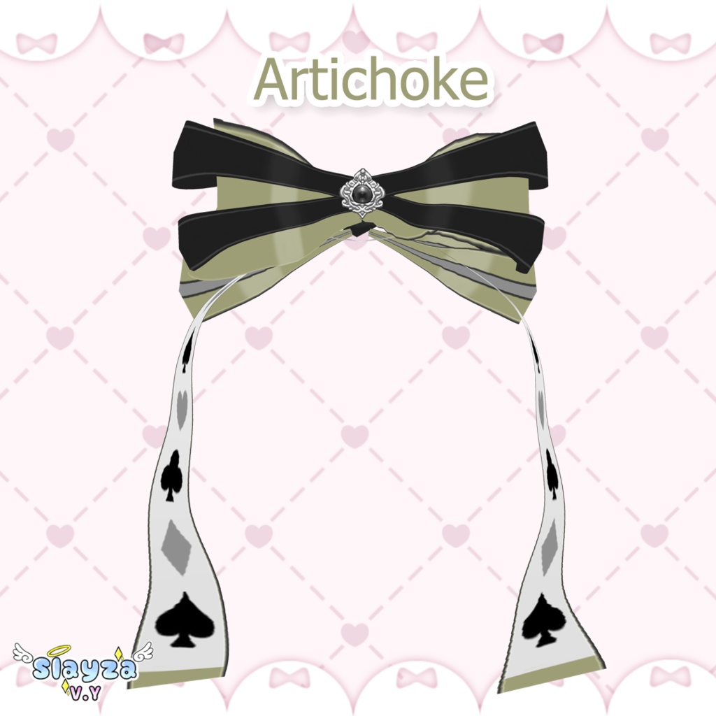 [VROID] 7 Alice's Ribbon Presets | アリス リボン - V.Y Atelier - BOOTH