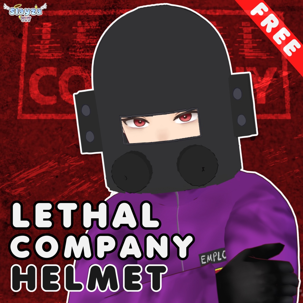 [VROID] FREE Lethal Company Helmet 2024