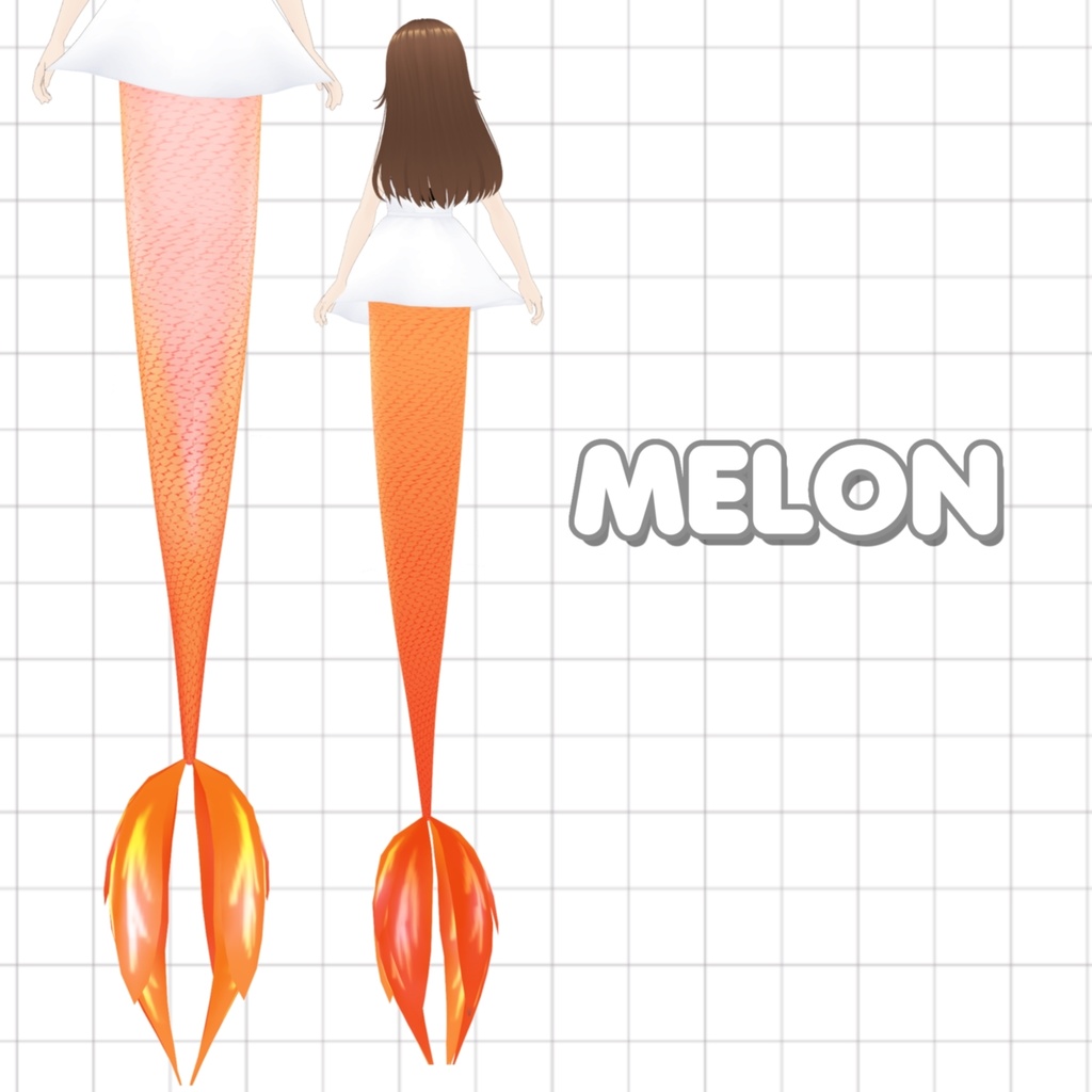 [VROID] (Updated) Mermaid tail TEXTURES AND CUSTOM ITEMS 2026 - V.Y ...