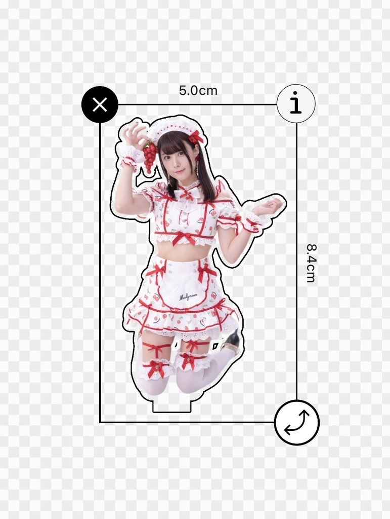 アクリルスタンド RED 座りver.