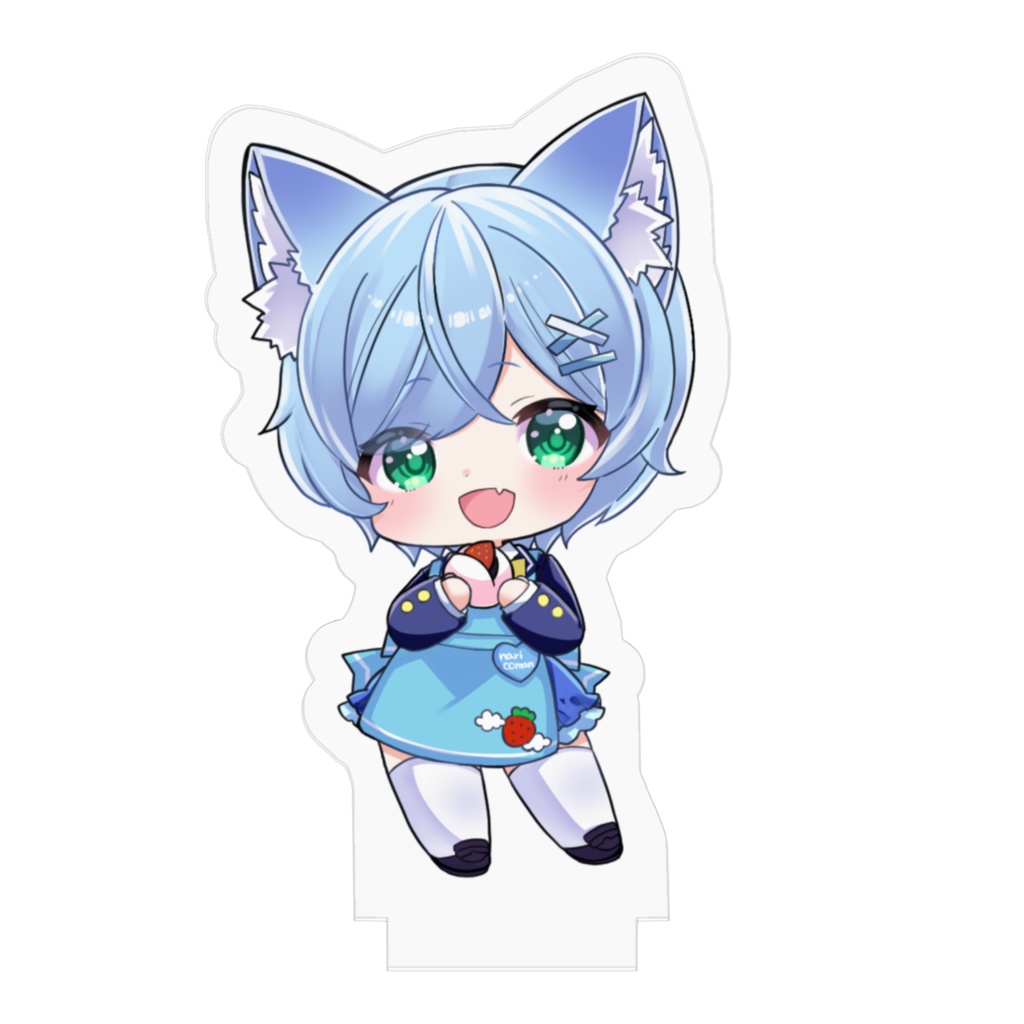 【誕生日記念グッズ】なりコのいちご大福どうぞアクリルスタンド