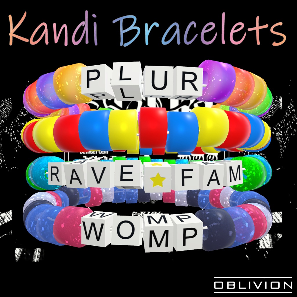 Kandi Rave Bracelets [VRChat]
