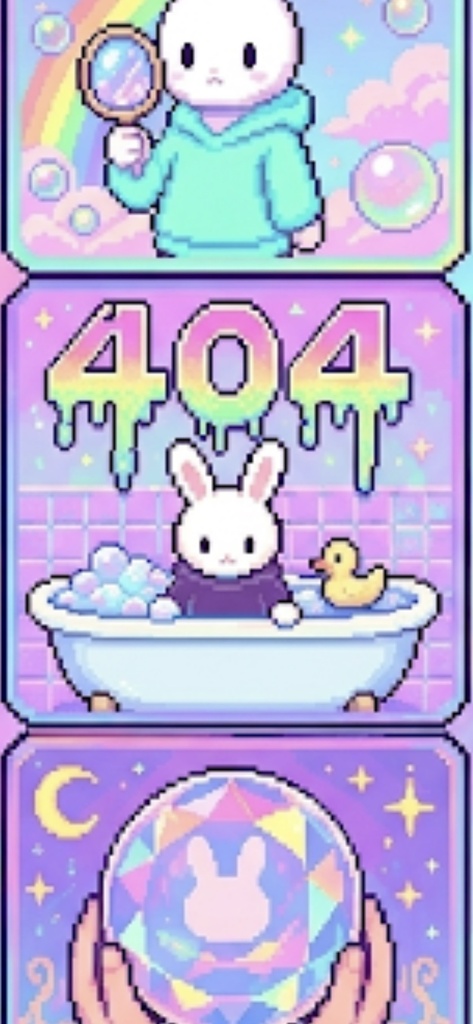 サイケポップうさぎ
