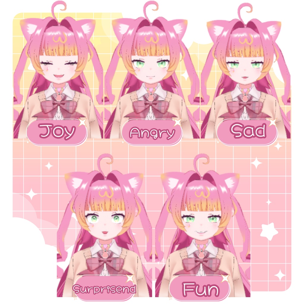 【VRoid/VRM model】猫山ギャル美/Nekoyama Galmi