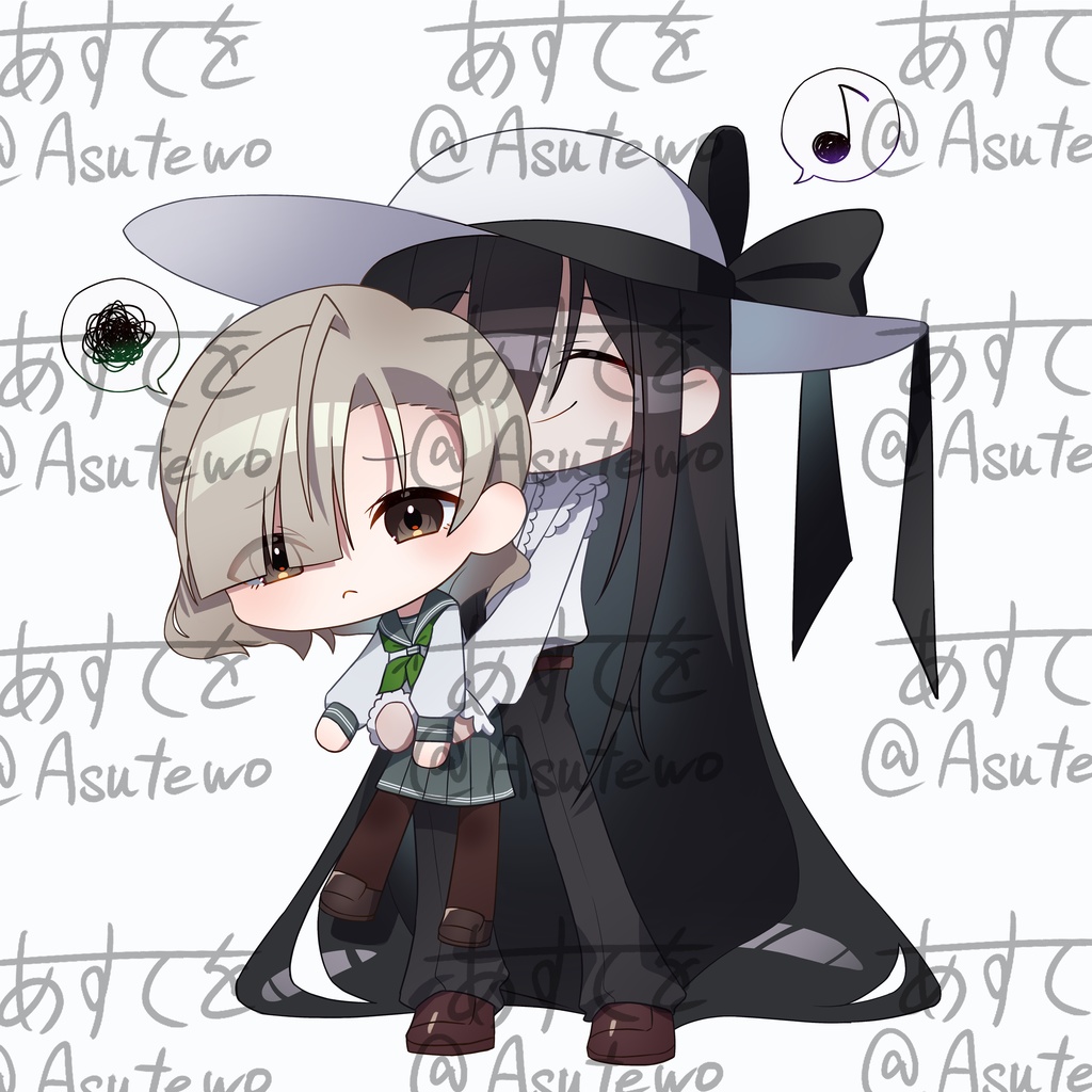 八夏アクリルキーホルダー