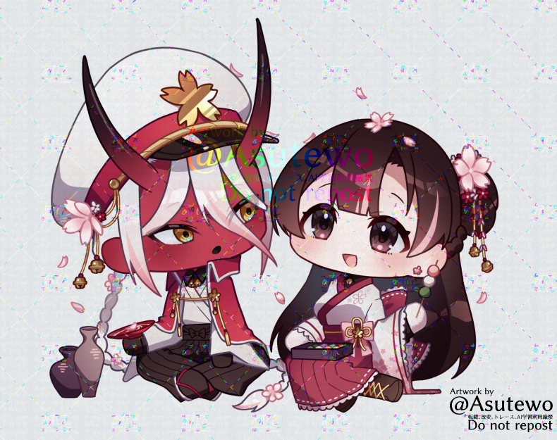 桜きさはすアクリルキーホルダー