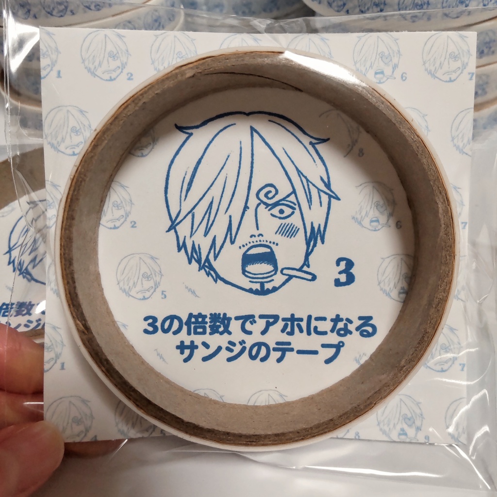 3の倍数でアホになるサンジのテープ