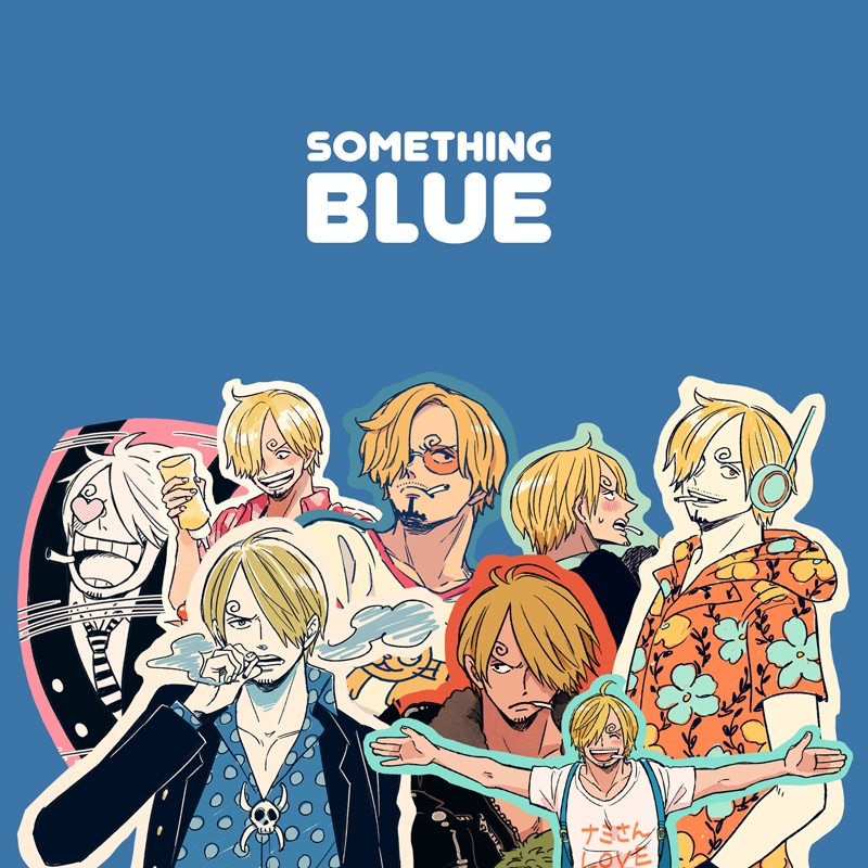 [サンジイラスト本] SOMETHING BLUE
