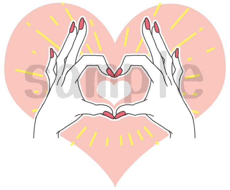 【無料】ハート飛ばし カットイン