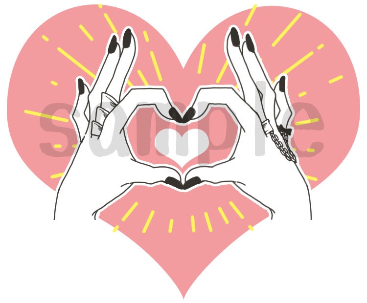 【無料】ハート飛ばし カットイン