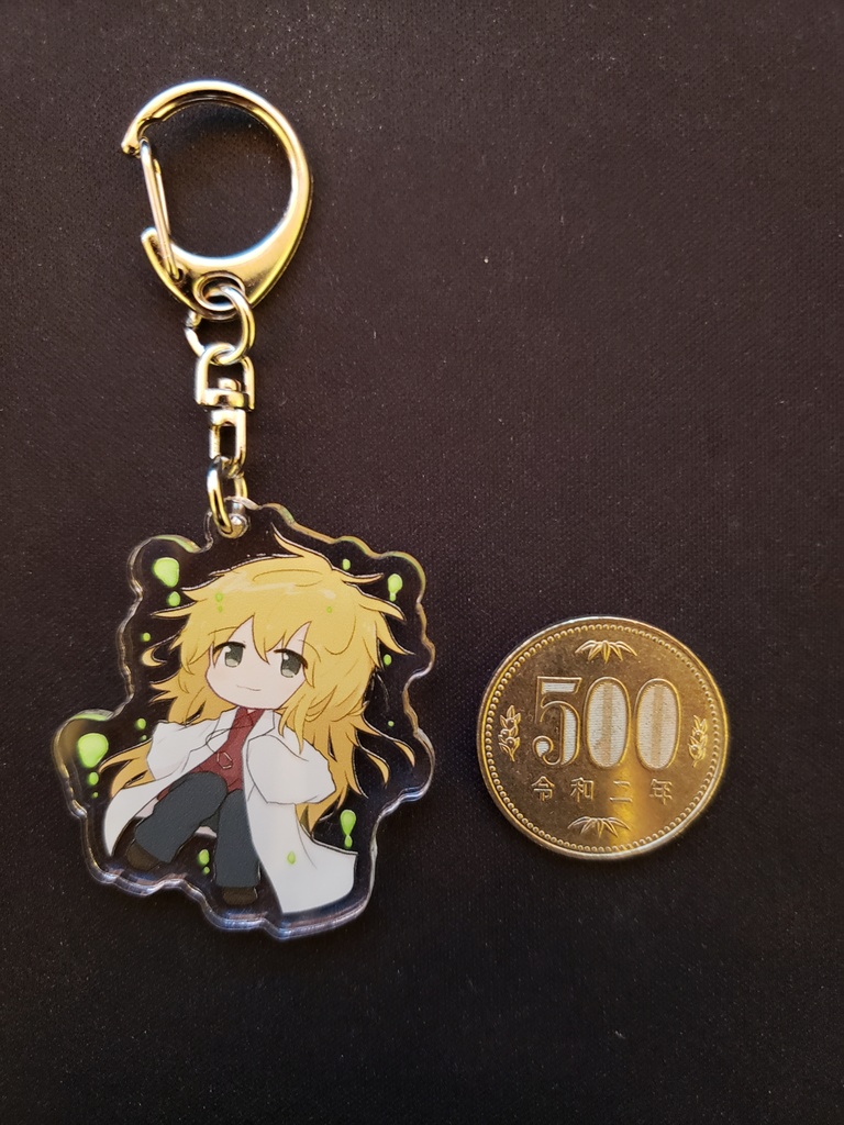 オリジナルアクリルキーホルダー「博士」