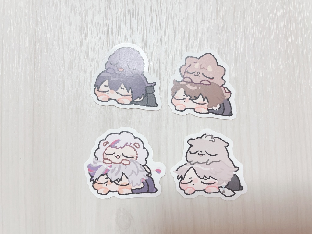 ろふまお　シールセット