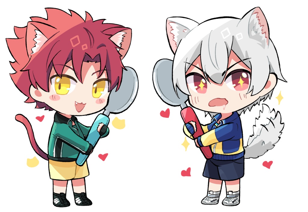 タカヤとヨイゴシの 両面アクリルスタンド