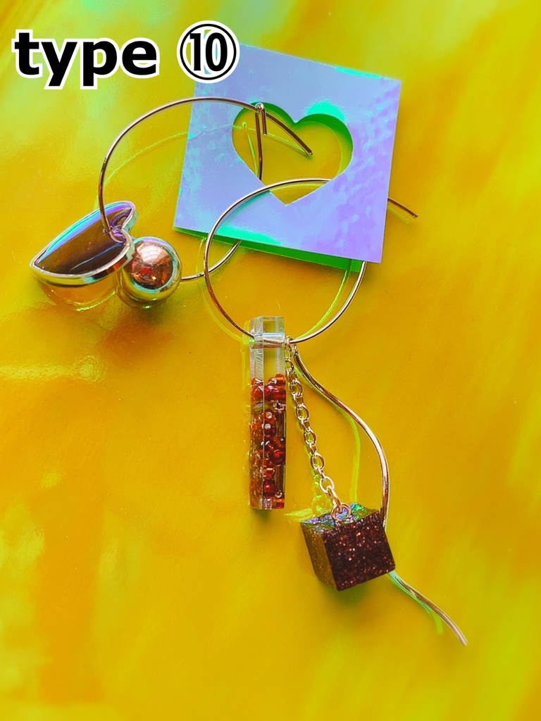 臣太カラー ピアス&イヤリング