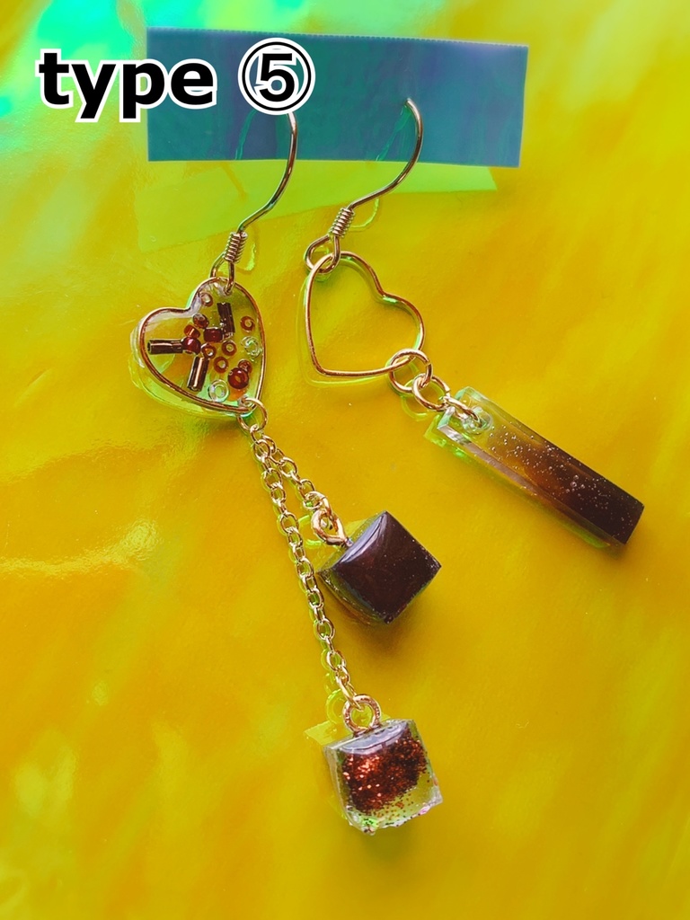 臣太カラー ピアス&イヤリング