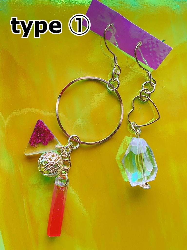 臣太カラー ピアス&イヤリング