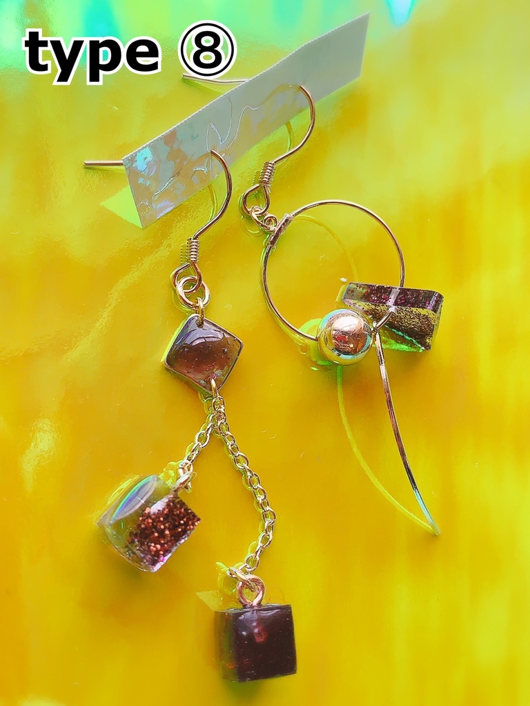 臣太カラー ピアス&イヤリング