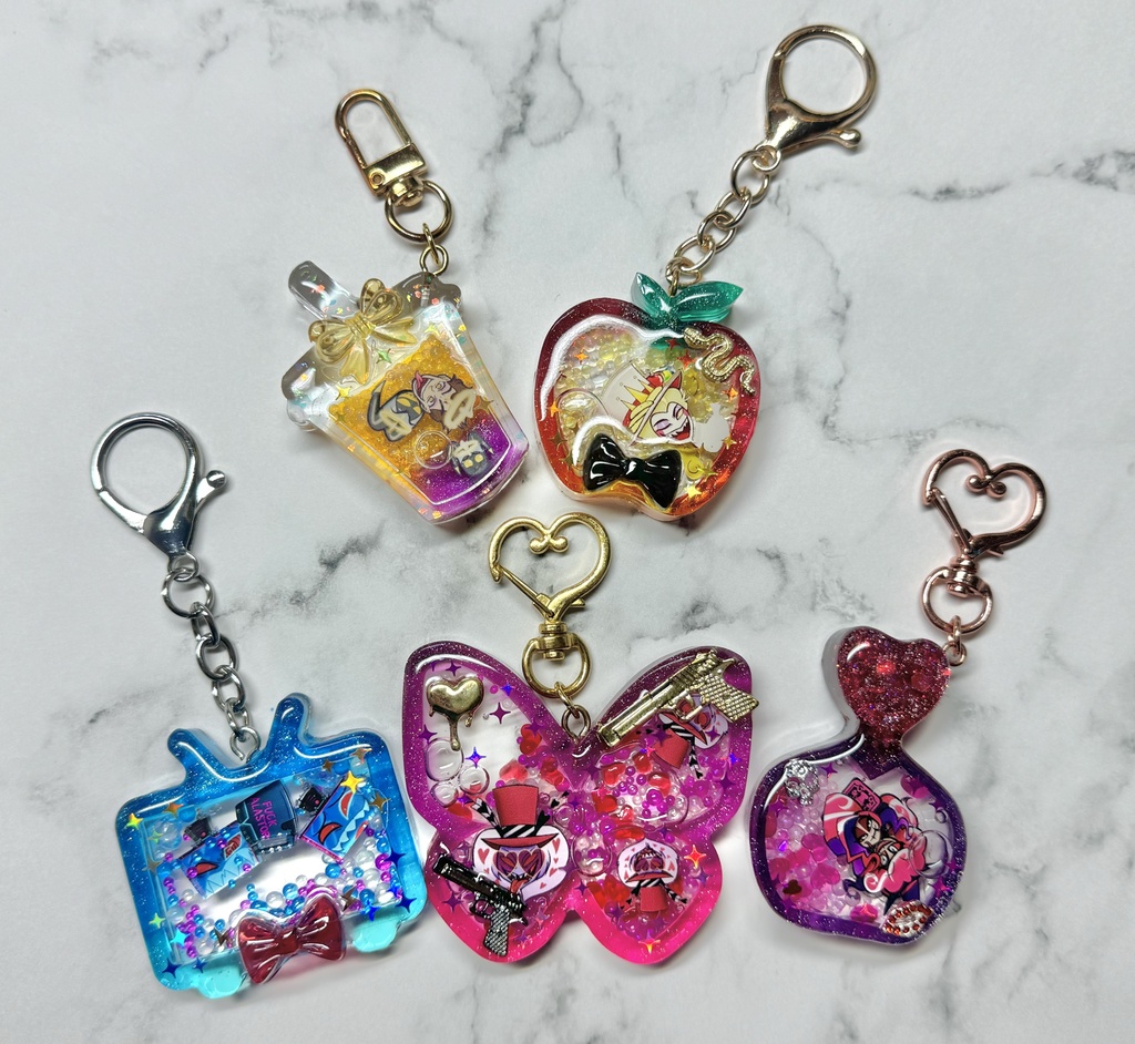 シャカシャカキーホルダー 【ハズビンホテル】