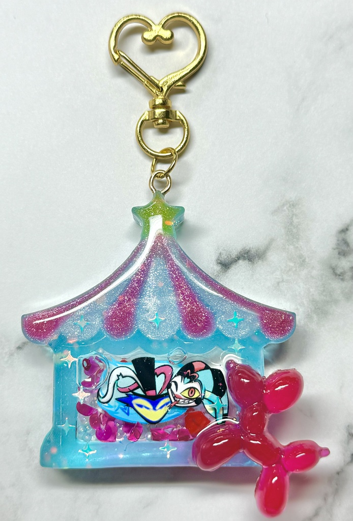 シャカシャカキーホルダー 【ヘルヴァボス】