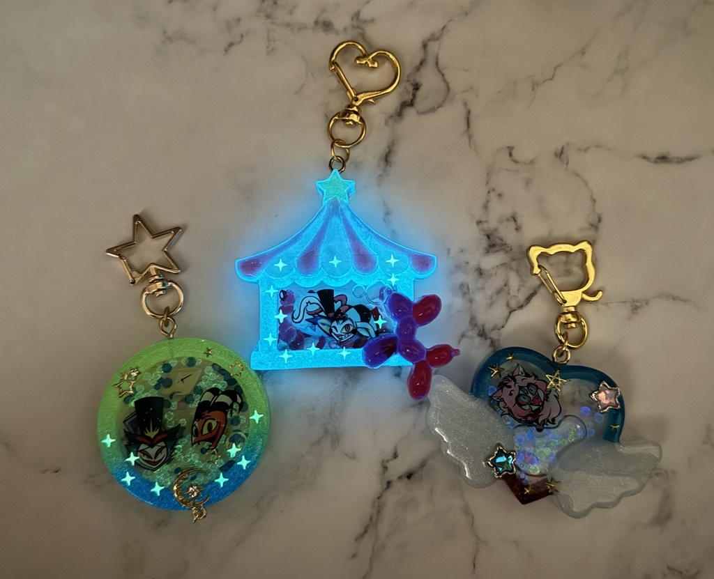 シャカシャカキーホルダー 【ヘルヴァボス】