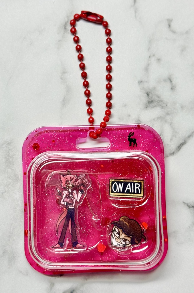 ブリスターパック風キーホルダー