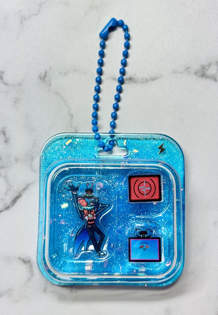 ブリスターパック風キーホルダー