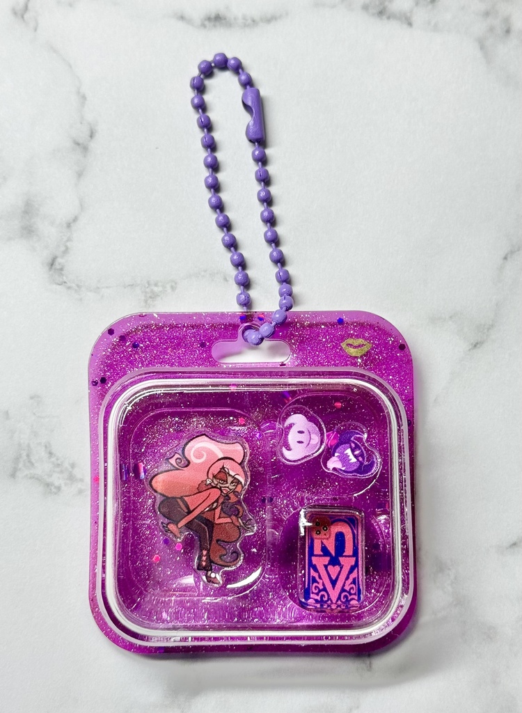 ブリスターパック風キーホルダー