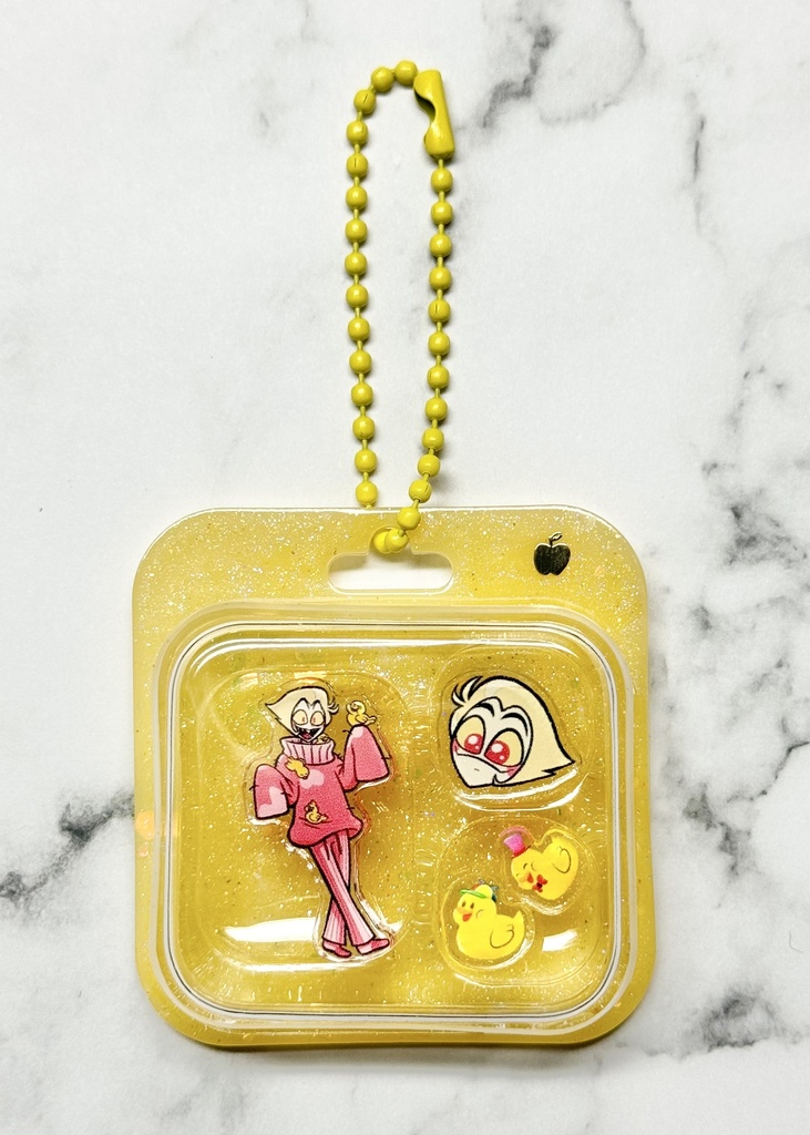 ブリスターパック風キーホルダー